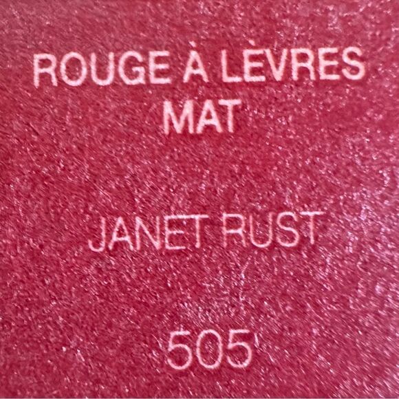 Gucci Rouge à Lèvres Mat Lipstick - Janet Rust 505 Gucci Rouge à Lèvres Lipstick - Picture 11 of 17